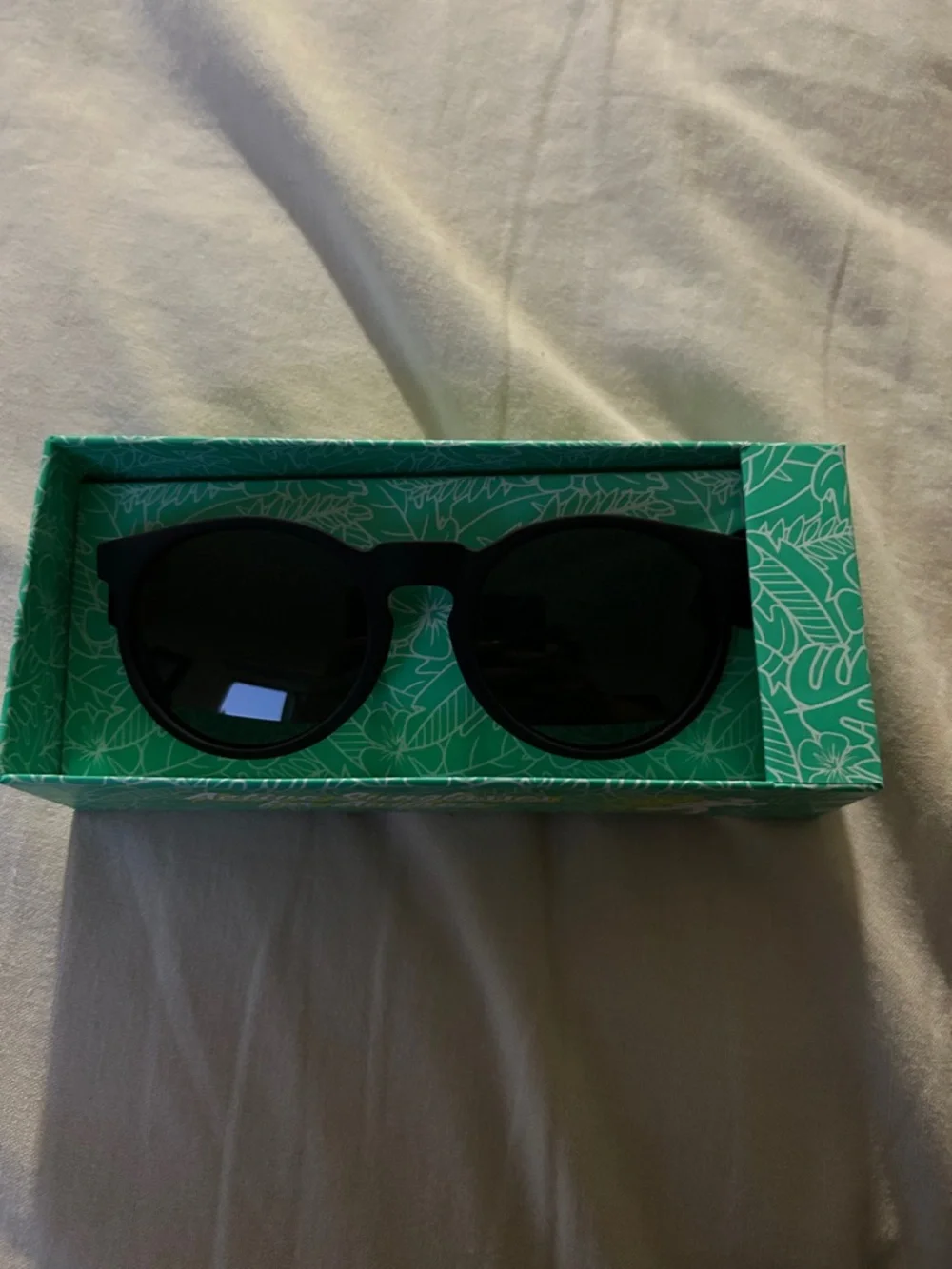 goodr Obsidian Black Performance Sunglasses - Polarized Active Wear